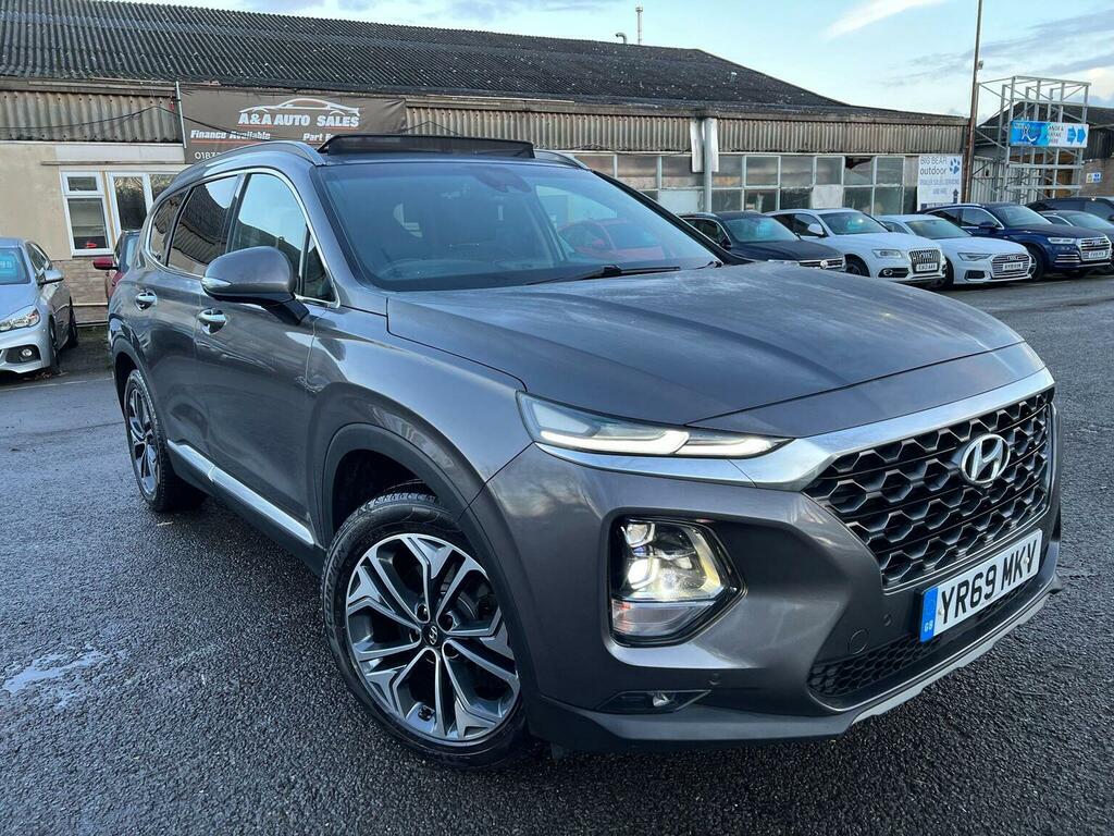 Hyundai Santa Fe Suv 2.2 Crdi Premium Se 4Wd Euro 6 Ss YR69MKV Grey #2