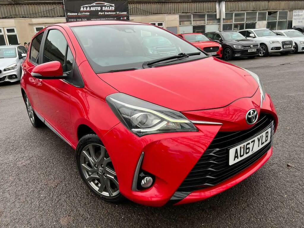 Toyota Yaris Hatchback 1.5 Vvt-i Excel Euro 6 201767 AU67YLB Red #3