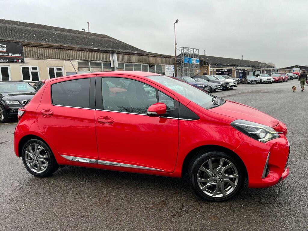 Toyota Yaris Hatchback 1.5 Vvt-i Excel Euro 6 201767 AU67YLB Red #4