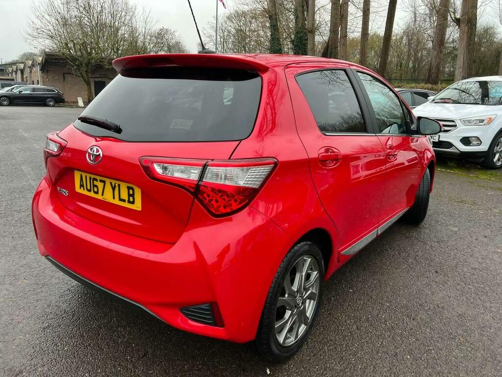 Toyota Yaris Hatchback 1.5 Vvt-i Excel Euro 6 201767 AU67YLB Red #5