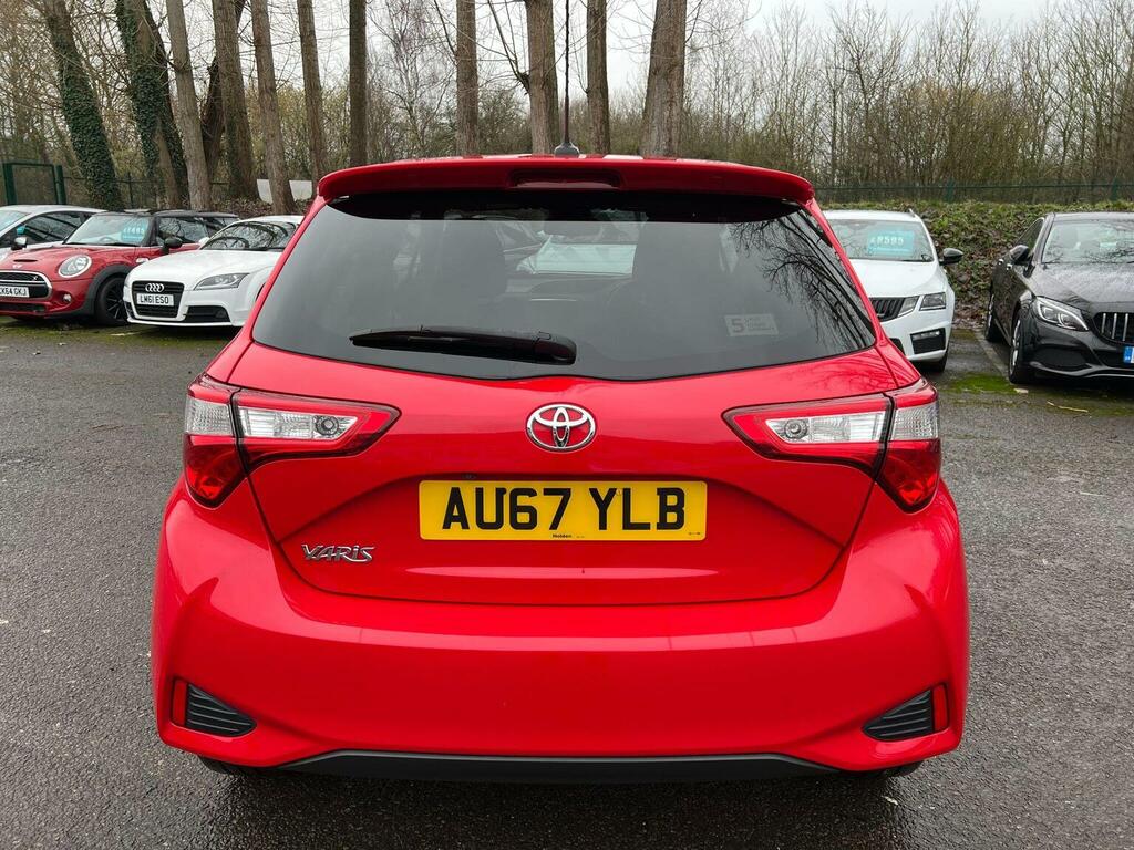 Toyota Yaris Hatchback 1.5 Vvt-i Excel Euro 6 201767 AU67YLB Red #6