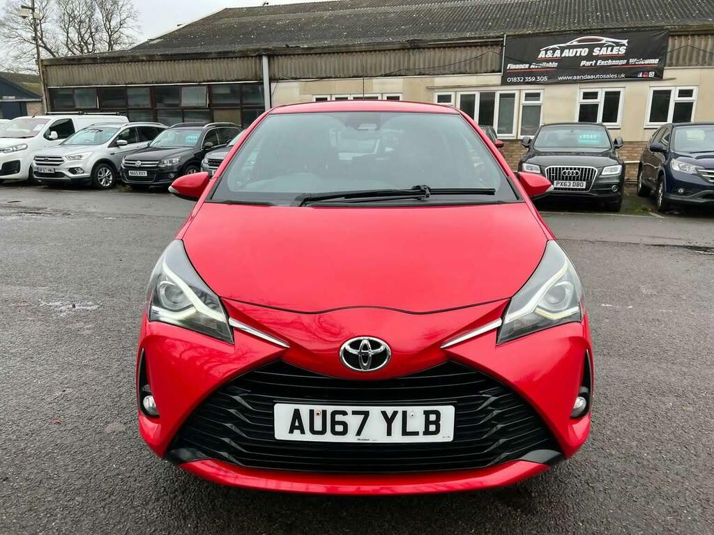 Toyota Yaris Hatchback 1.5 Vvt-i Excel Euro 6 201767 AU67YLB Red #2