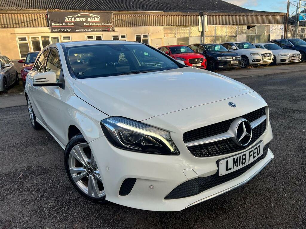 Mercedes-Benz A Class Hatchback 1.5 A180d Sport Premium 7G-dct Euro 6 White