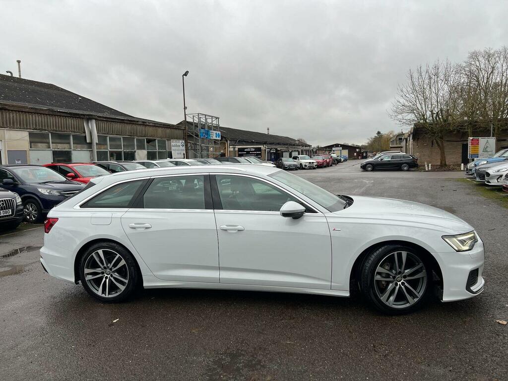 Audi A6 Avant Estate 2.0 Tdi 40 S Line S Tronic Euro 6 Ss KY19KVM White #5