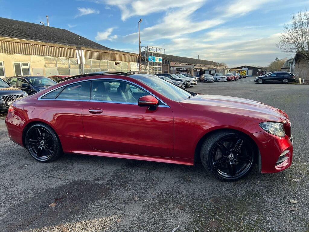 Mercedes-Benz E Class Coupe 2.0 E220d Amg Line Premium G-tronic Euro GU68ZWW Red #6