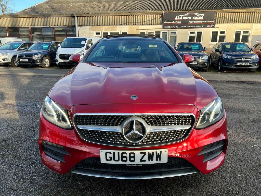 Mercedes-Benz E Class Coupe 2.0 E220d Amg Line Premium G-tronic Euro GU68ZWW Red #2