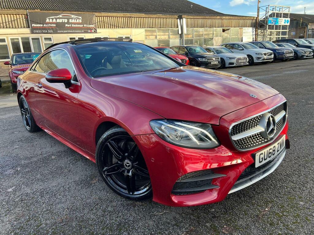 Mercedes-Benz E Class Coupe 2.0 E220d Amg Line Premium G-tronic Euro GU68ZWW Red #4