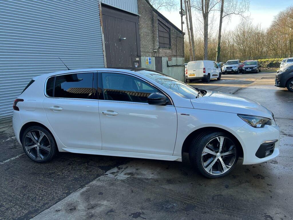Peugeot 308 Hatchback 1.5 Bluehdi Gt Line Euro 6 Ss 20 EK18KTT White #5
