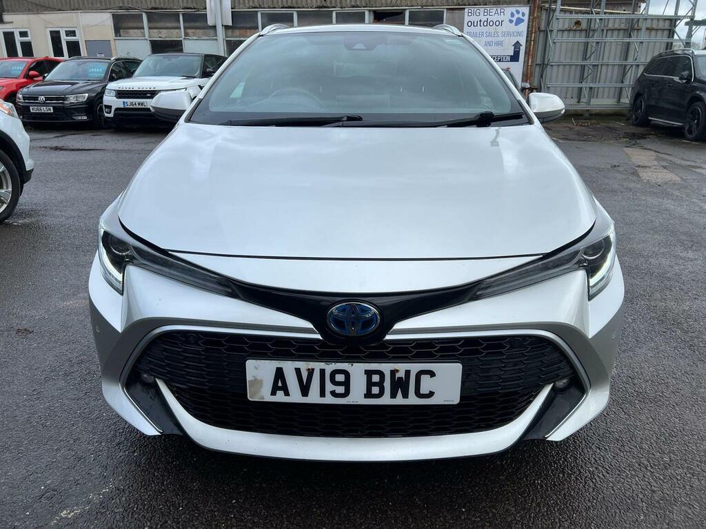 Toyota Corolla Estate 2.0 Vvt-h Excel Touring Sports Cvt Euro 6 AV19BWC Silver #2