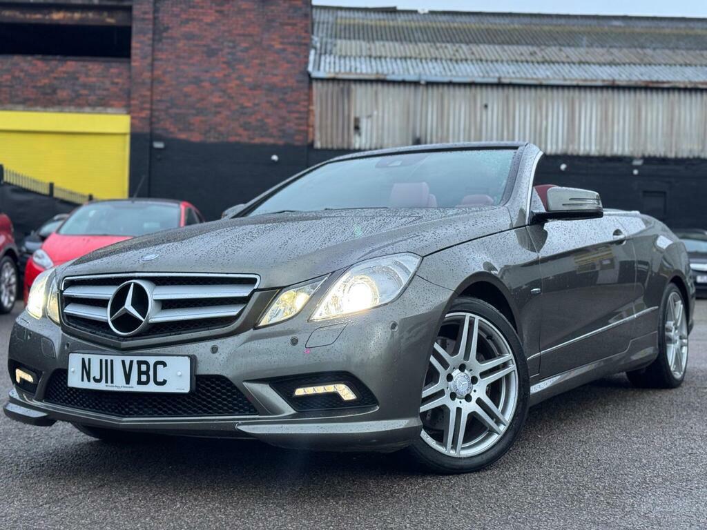 Mercedes-Benz E Class 2.1 E250 Cdi Blueefficiency Sport Cabriolet Euro 5 Grey #6