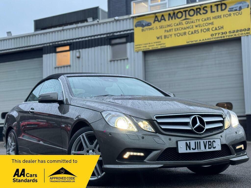Mercedes-Benz E Class 2.1 E250 Cdi Blueefficiency Sport Cabriolet Euro 5 Grey #5