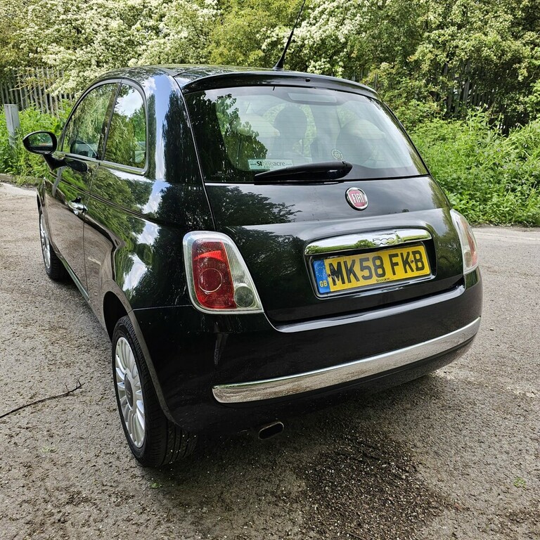Fiat 500 1.2-Multijet-lounge-3dr Black #3
