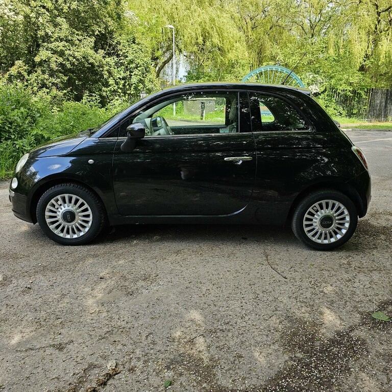 Fiat 500 1.2-Multijet-lounge-3dr Black #5