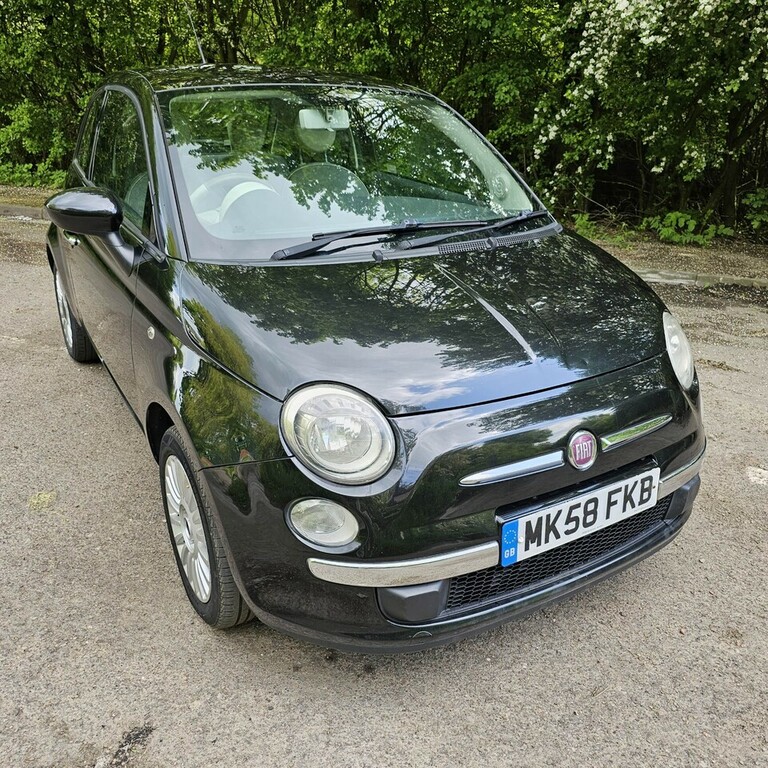 Fiat 500 1.2-Multijet-lounge-3dr Black
