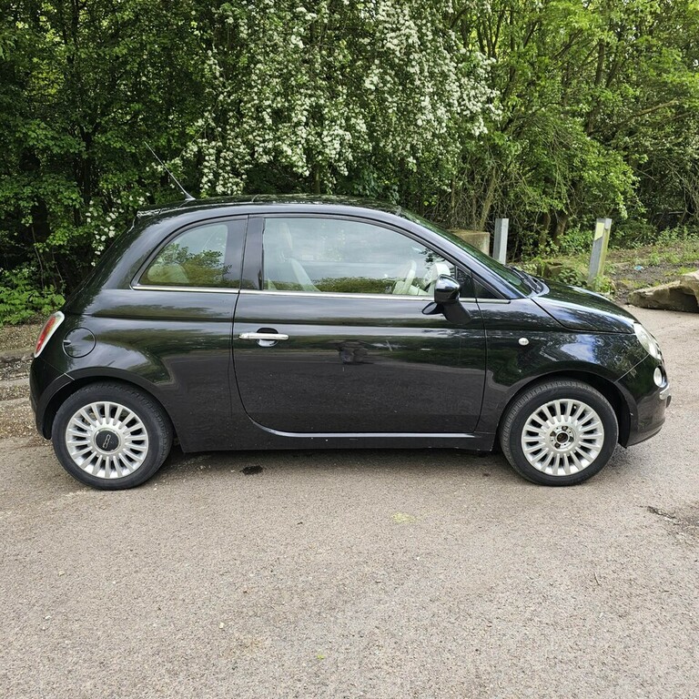 Fiat 500 1.2-Multijet-lounge-3dr Black #6