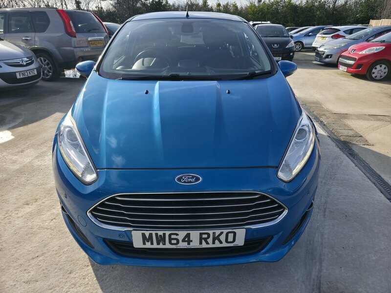 Ford Fiesta 1.0-Fiesta-titanium-5dr MW64RKO Blue #2