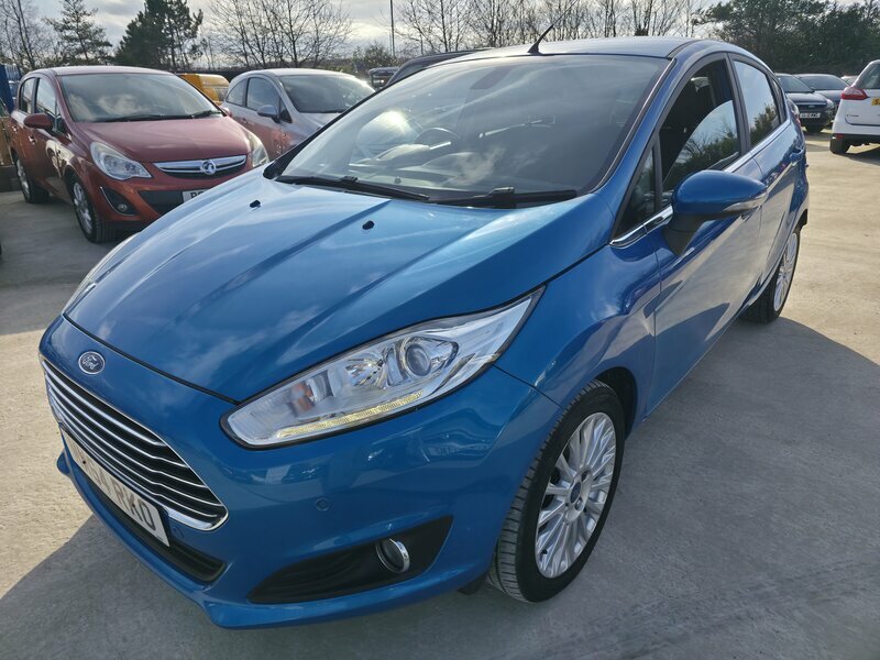 Ford Fiesta 1.0-Fiesta-titanium-5dr MW64RKO Blue #3
