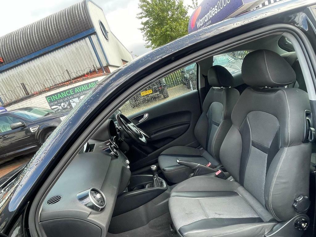 Audi A1 1.6 Tdi Sport Euro 5 S S AX61AHZ Black #4
