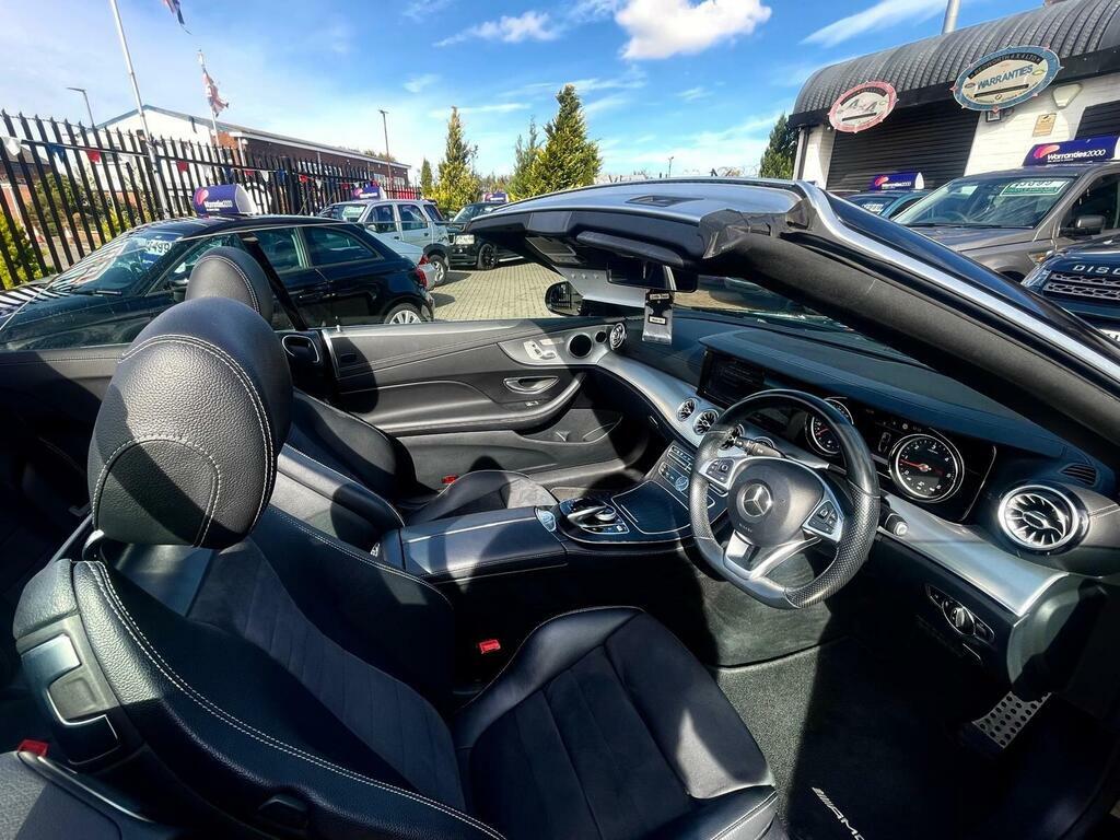 Mercedes-Benz E Class 2.0 E220d Amg Line Premium Cabriolet G-tronic E VA18JYL Black #6