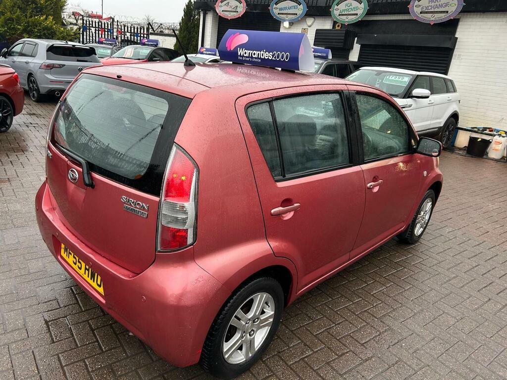 Daihatsu Sirion Se Red #9