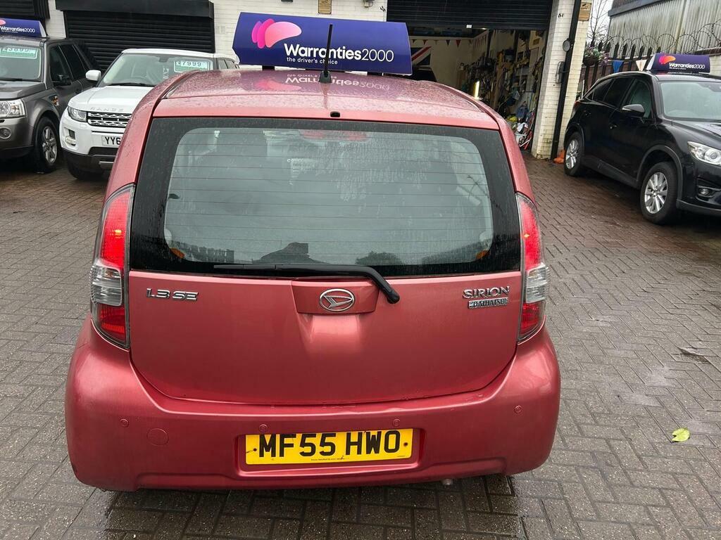 Daihatsu Sirion Se Red #10