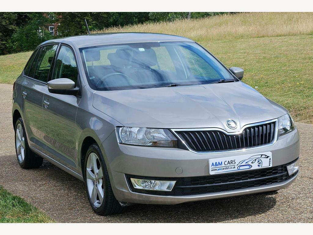 Skoda Rapid Spaceback 1.4 Tdi Se Tech Euro 6 S S Beige #4