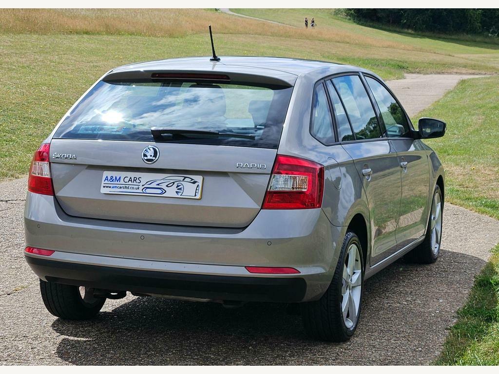 Skoda Rapid Spaceback 1.4 Tdi Se Tech Euro 6 S S Beige #6
