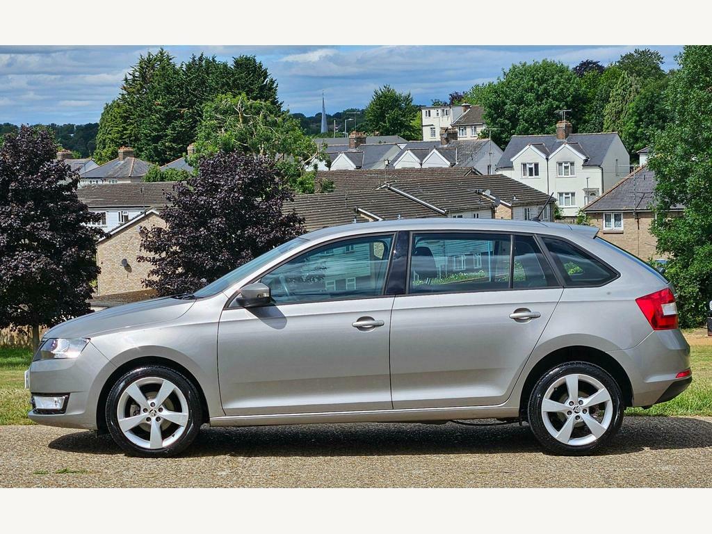 Skoda Rapid Spaceback 1.4 Tdi Se Tech Euro 6 S S Beige #6