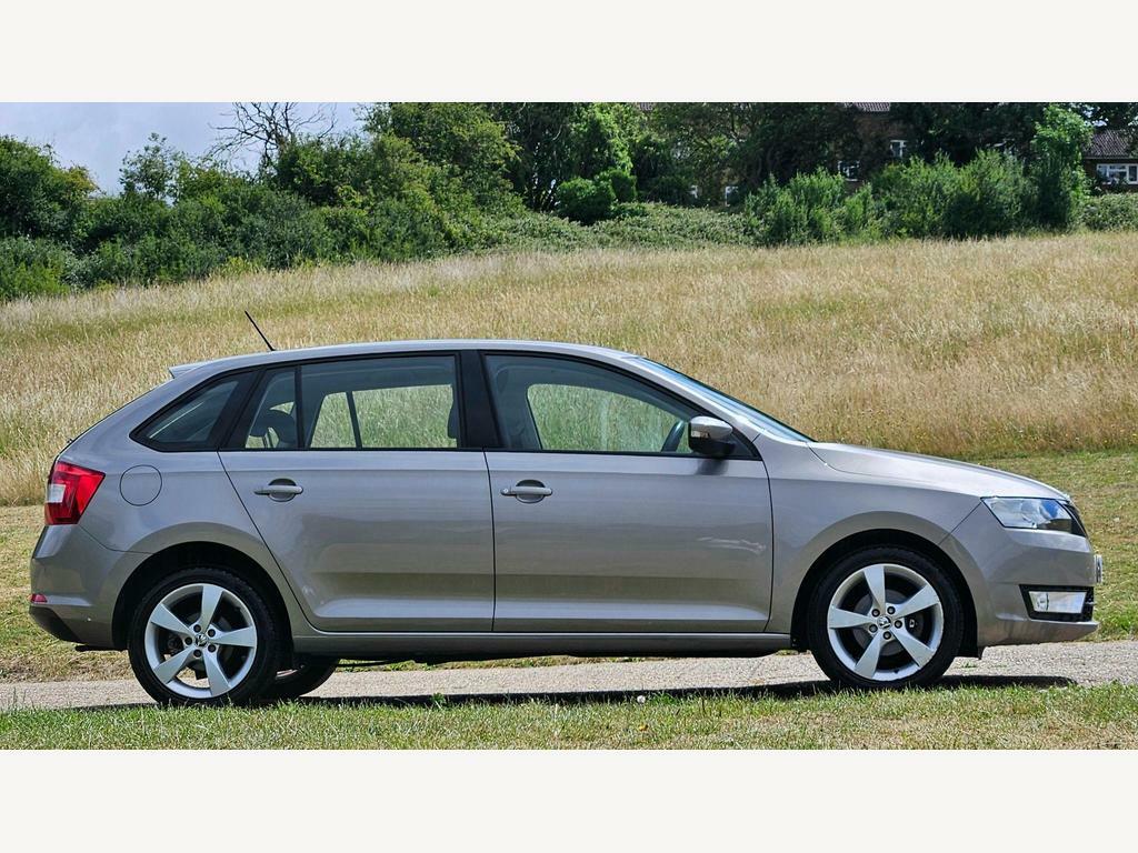 Skoda Rapid Spaceback 1.4 Tdi Se Tech Euro 6 S S Beige #5