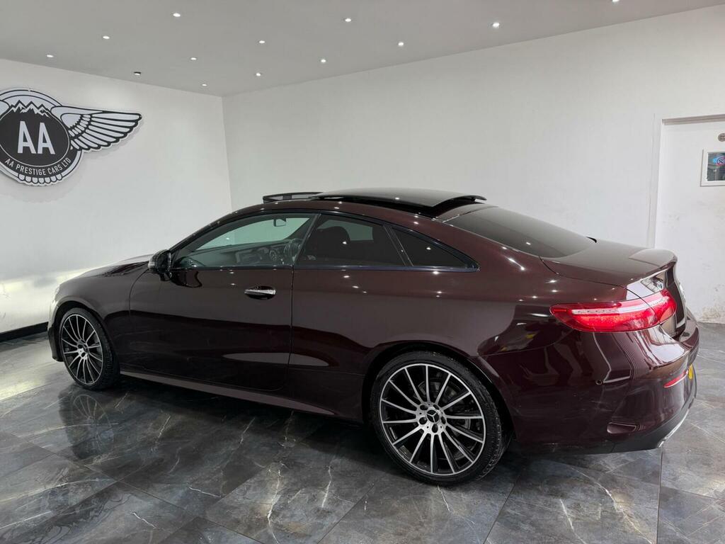 Mercedes-Benz E Class Coupe 2.0 E220d Amg Line Premium Plus G-tronic BP68CFO Red #4