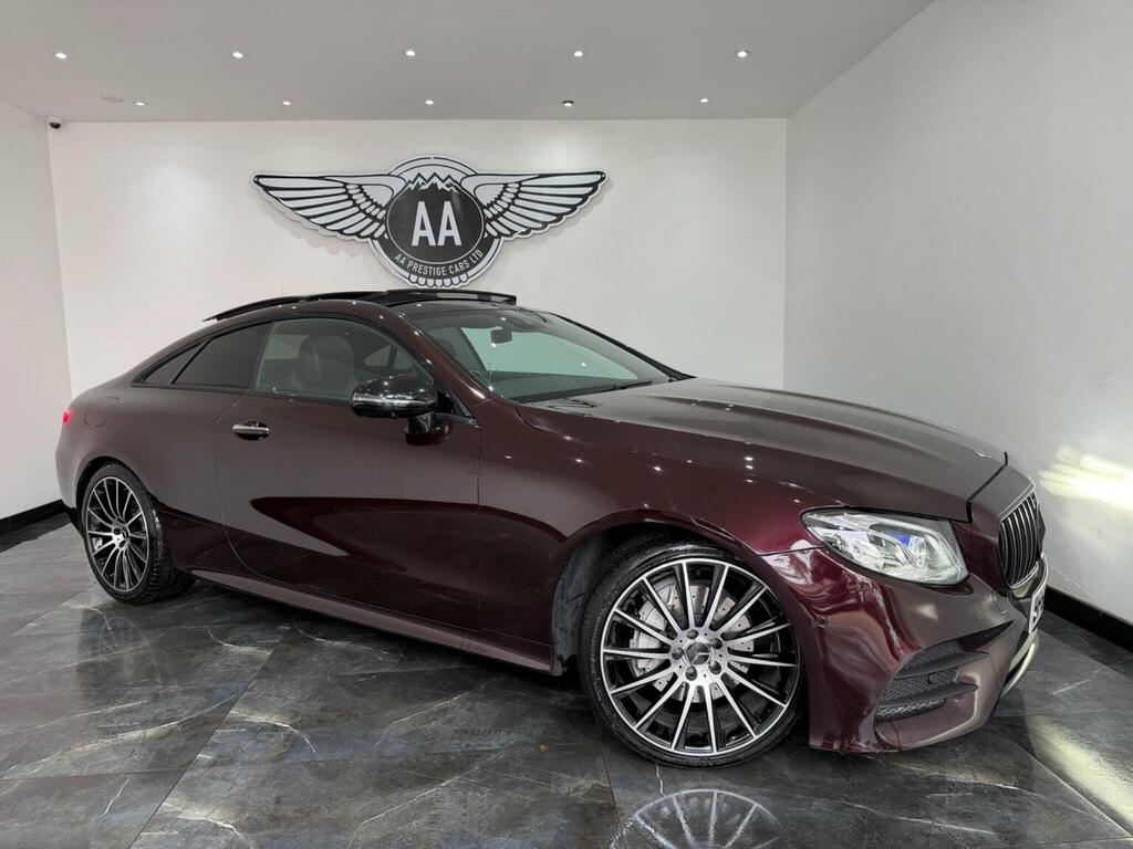 Mercedes-Benz E Class Coupe 2.0 E220d Amg Line Premium Plus G-tronic Red