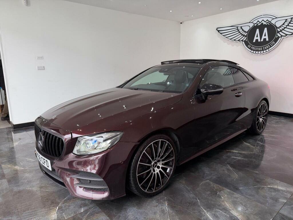 Mercedes-Benz E Class Coupe 2.0 E220d Amg Line Premium Plus G-tronic BP68CFO Red #3