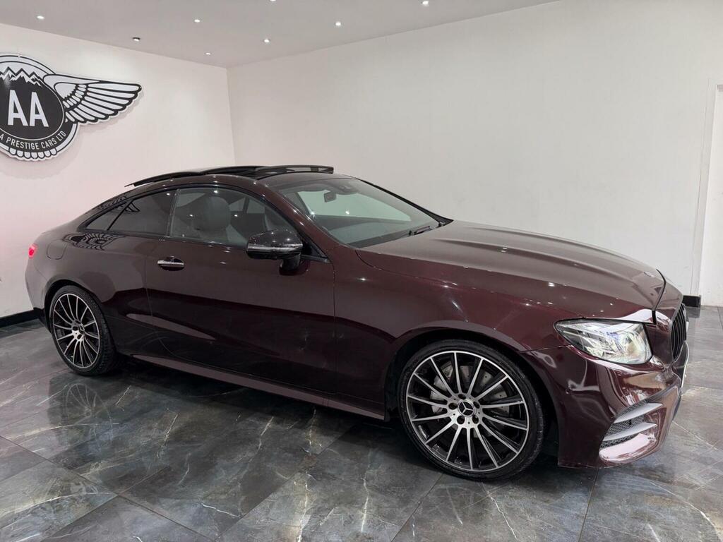 Mercedes-Benz E Class Coupe 2.0 E220d Amg Line Premium Plus G-tronic BP68CFO Red #6