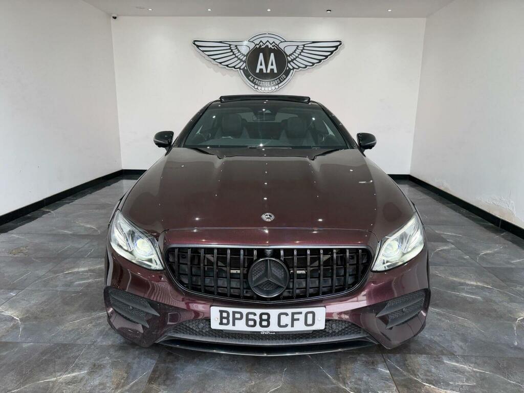 Mercedes-Benz E Class Coupe 2.0 E220d Amg Line Premium Plus G-tronic BP68CFO Red #2