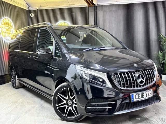 Mercedes-Benz V Class 2.2 V250d Amg Line Mpv G-tronic Euro 6 Black