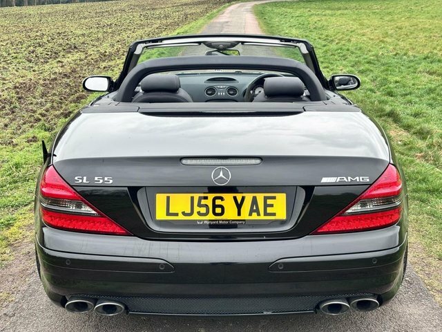 Mercedes-Benz SL Class 5.4 Sl55 Amg Convertible 324 Black #4