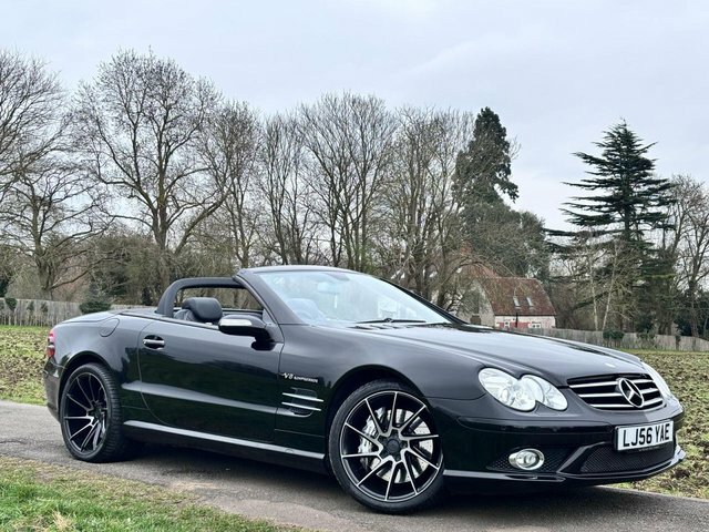 Mercedes-Benz SL Class 5.4 Sl55 Amg Convertible 324 Black