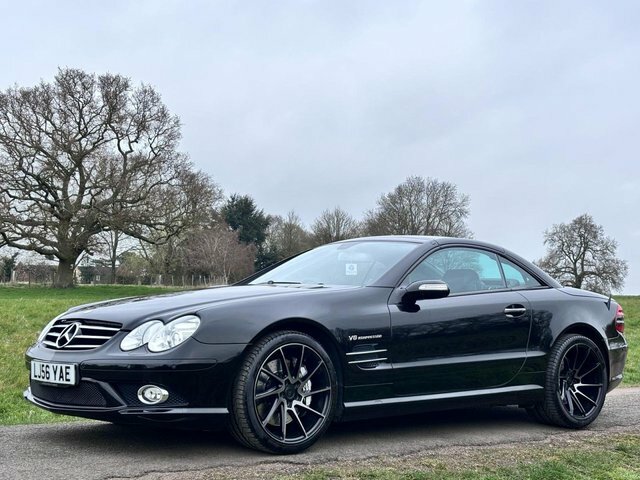 Mercedes-Benz SL Class 5.4 Sl55 Amg Convertible 324 Black #3