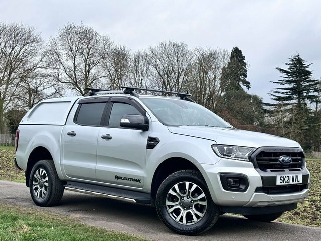 Ford Ranger 2.0 Ecoblue Wildtrak Pickup Double Cab SK21WVL Silver