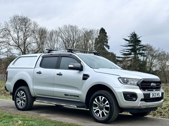 Ford Ranger 2.0 Ecoblue Wildtrak Pickup Double Cab SK21WVL Silver #2