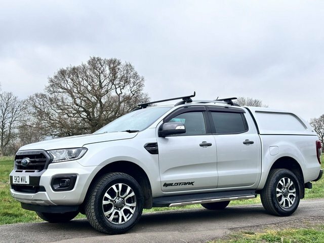 Ford Ranger 2.0 Ecoblue Wildtrak Pickup Double Cab SK21WVL Silver #3