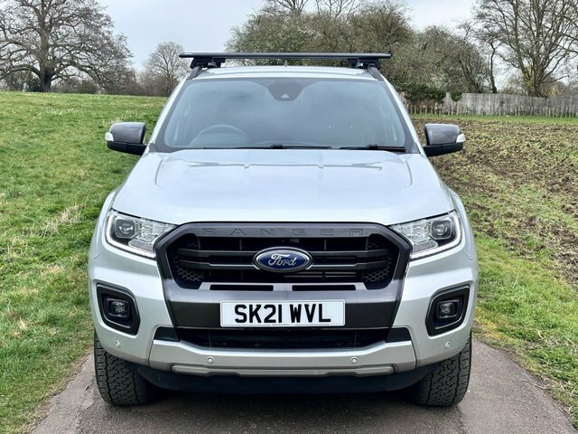 Ford Ranger 2.0 Ecoblue Wildtrak Pickup Double Cab SK21WVL Silver #4