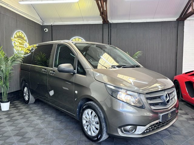 Mercedes-Benz Vito 2.1 114 Cdi Bluetec Select Tourer Double Cab D FD16GYN Grey #2