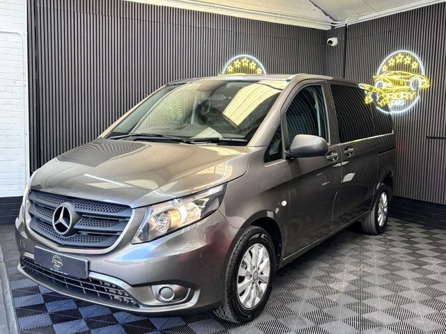 Mercedes-Benz Vito 2.1 114 Cdi Bluetec Select Tourer Double Cab D FD16GYN Grey #3