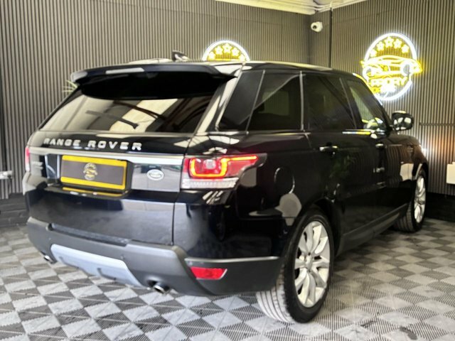 Land Rover Range Rover Sport 3.0 Sd V6 Hse 4Wd Euro 6 S S VX67FLK Black #6