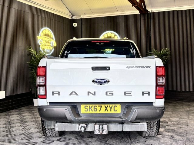 Ford Ranger 3.2 Tdci Wildtrak Pickup Double Cab Aut SK67XYC White #5