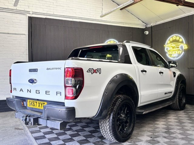 Ford Ranger 3.2 Tdci Wildtrak Pickup Double Cab Aut SK67XYC White #6