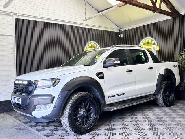 Ford Ranger 3.2 Tdci Wildtrak Pickup Double Cab Aut SK67XYC White #3
