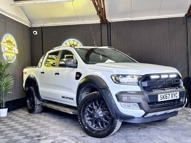 Ford Ranger 3.2 Tdci Wildtrak Pickup Double Cab Aut SK67XYC White