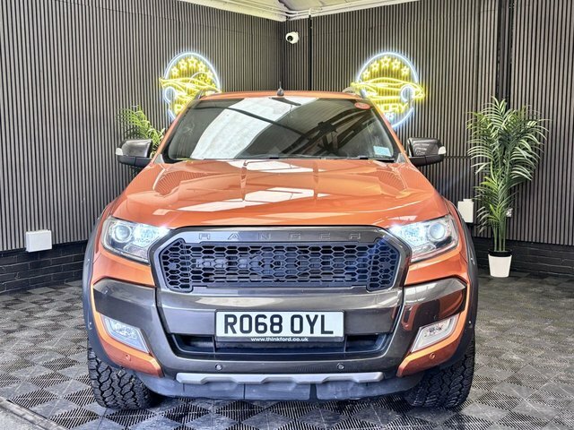 Ford Ranger 3.2 Tdci Wildtrak Pickup Double Cab Aut RO68OYL Orange #4